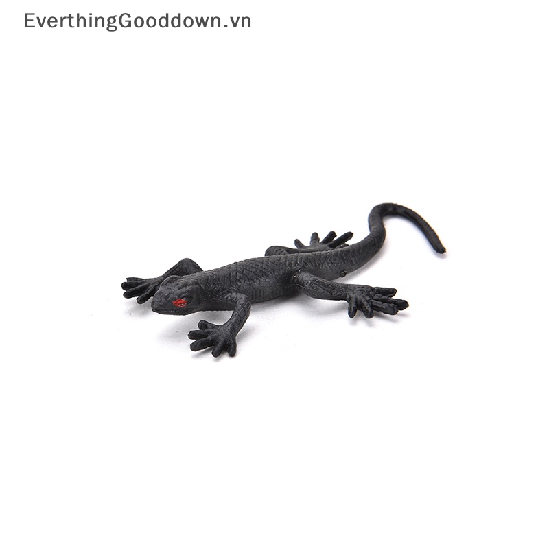 Everthinggooddown Set 2 Chú Thằn Lằn Giả Bằng Nhựa Vui Nhộn Đồ Chơi Cuộc Sống Vui Nhộn Bằng Nhựa Bọ Cánh Cứng Vui Nhộn Độc Đáo
