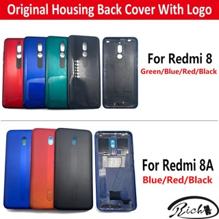 Vỏ pin thay thế kèm nút nguồn / chìa khóa / nút âm lượng thay thế chuyên dụng cho xiaomi redmi 8
