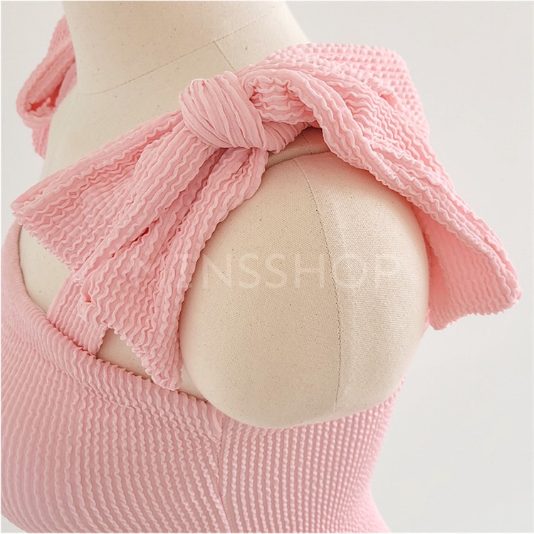 Bộ Đồ Bơi Một Mảnh Phong Cách Nhật Hàn Đơn Giản Cho Nữ