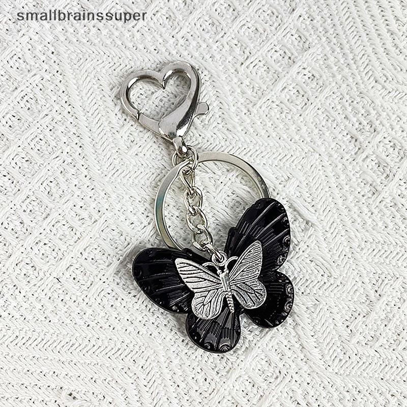 Móc Khóa Điện Thoại Y2K Bằng Acrylic Họa Tiết Bướm Vintage