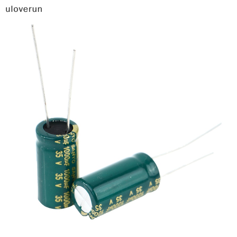 Uloverun Bộ 10 Linh Kiện Điện Tử 35V 1000UF Kích Thước 10 * 20MM vn