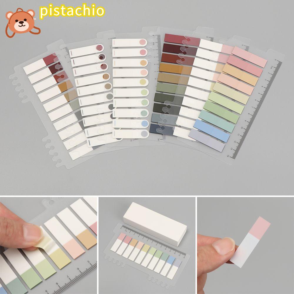 PISTA Giấy Dán Ghi Chú Đánh Dấu Trang Sách Hình Lá Cờ Độc Đáo