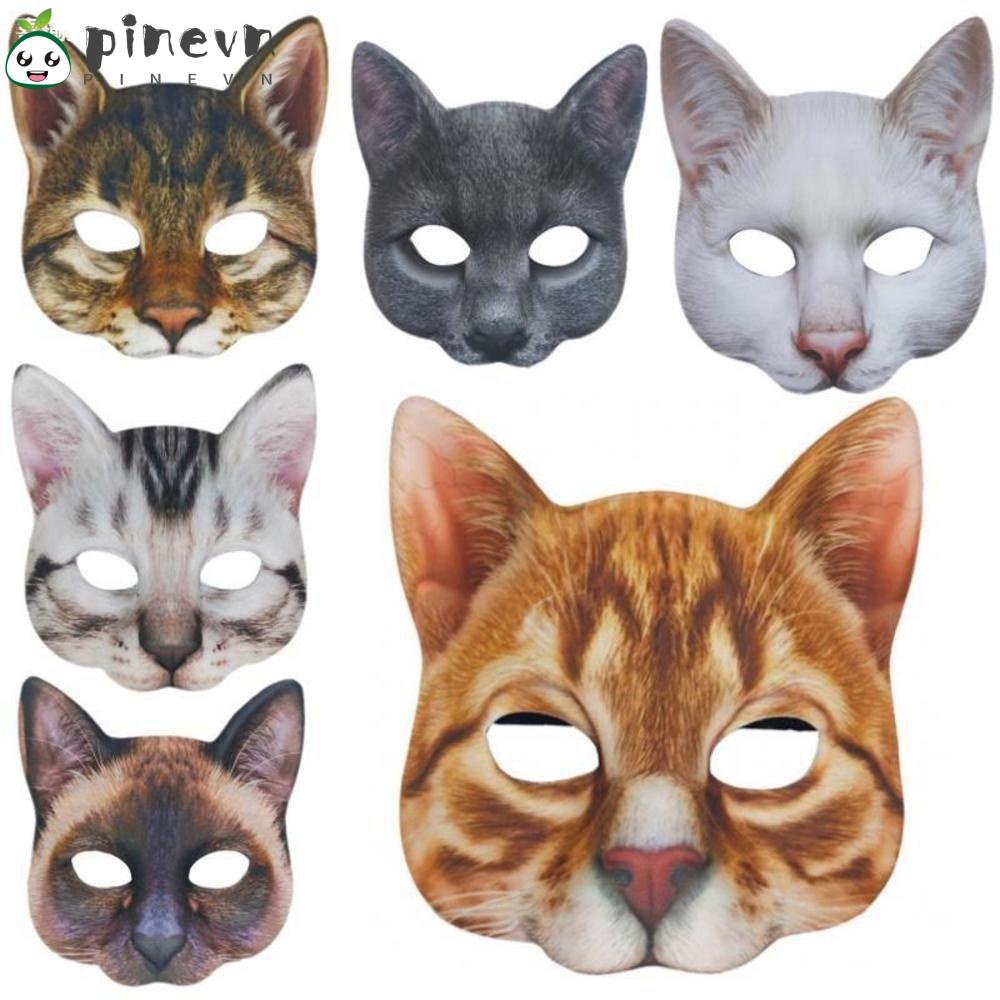 PINEVN Mặt Nạ Hóa Trang Động Vật 3D Thời Trang