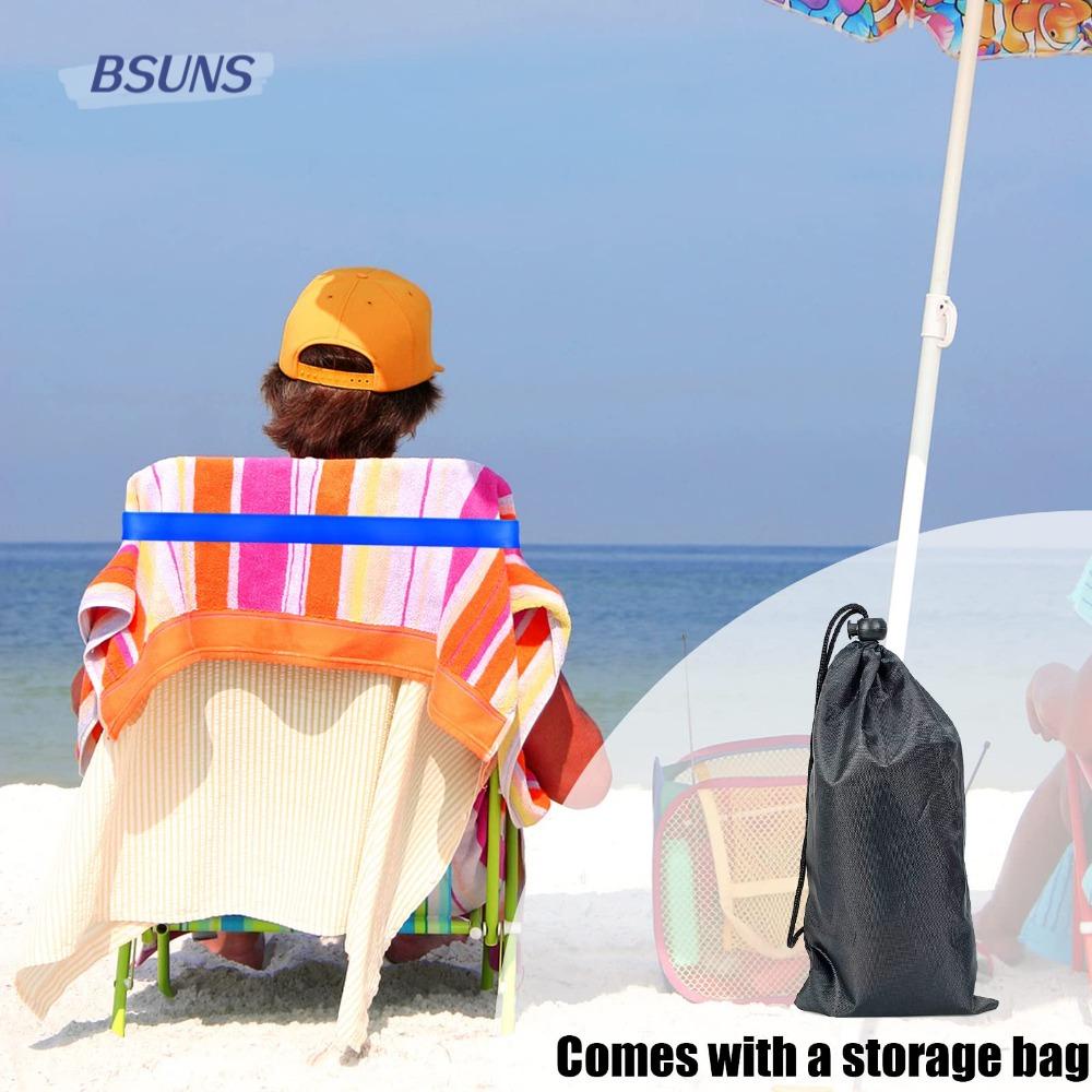 BSUNS Set 12 Kẹp Khăn Tắm Chống Gió Không Dễ Bị Vỡ Màu Xanh Dương Vàng Xanh Lá 11.8 * 1.96 inch