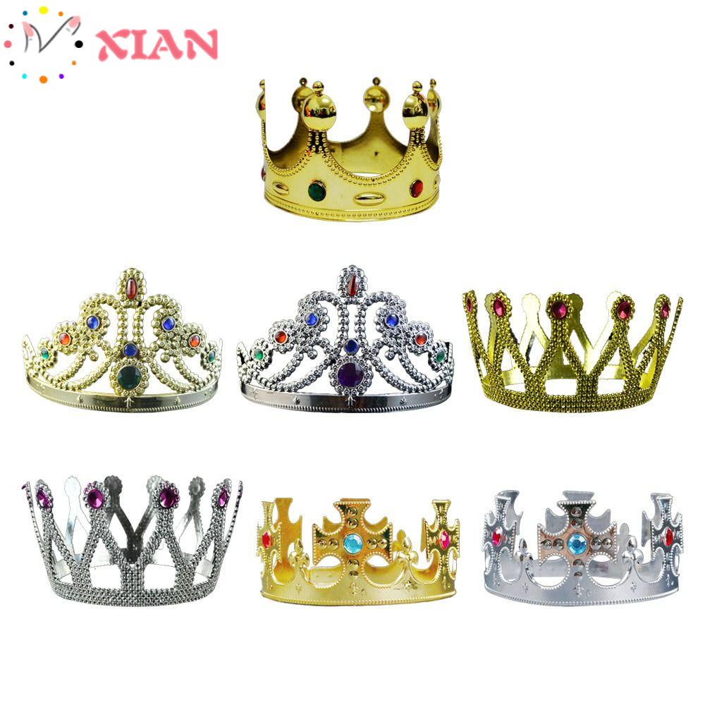 XIANTIN Kẹp Tóc Hình Vương Miện Thời Trang Cho Lễ Halloween