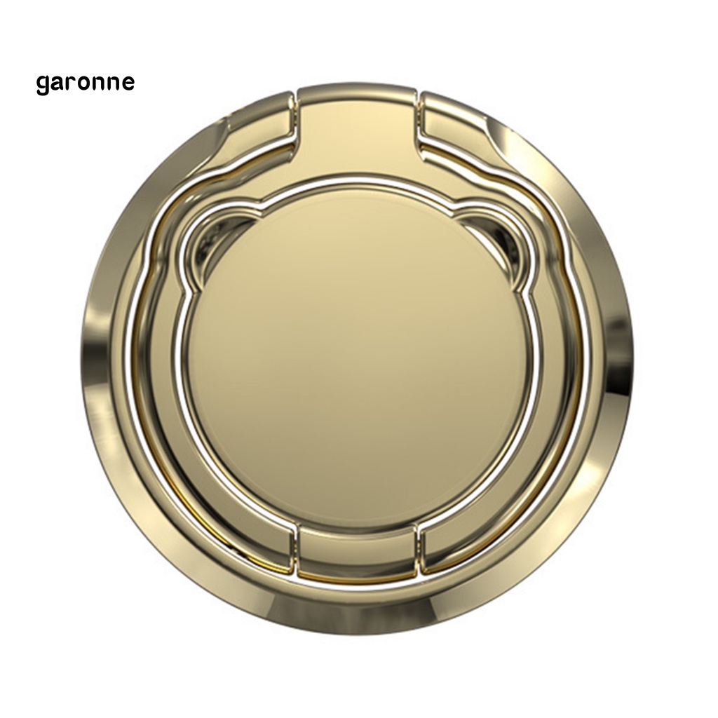 Giá Đỡ Điện Thoại Dạng Nhẫn Hình Gấu Dễ Thương Có Thể Gập Lại