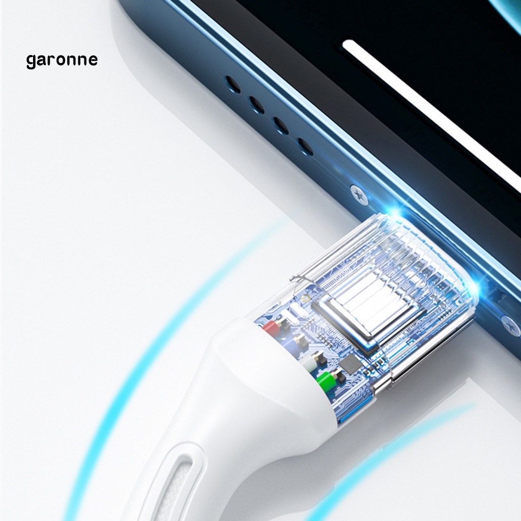 Dây Cáp Sạc Nhanh 2 Trong 1 PD 60W USB Type-C Sang Type-C Cho Điện Thoại Di Động