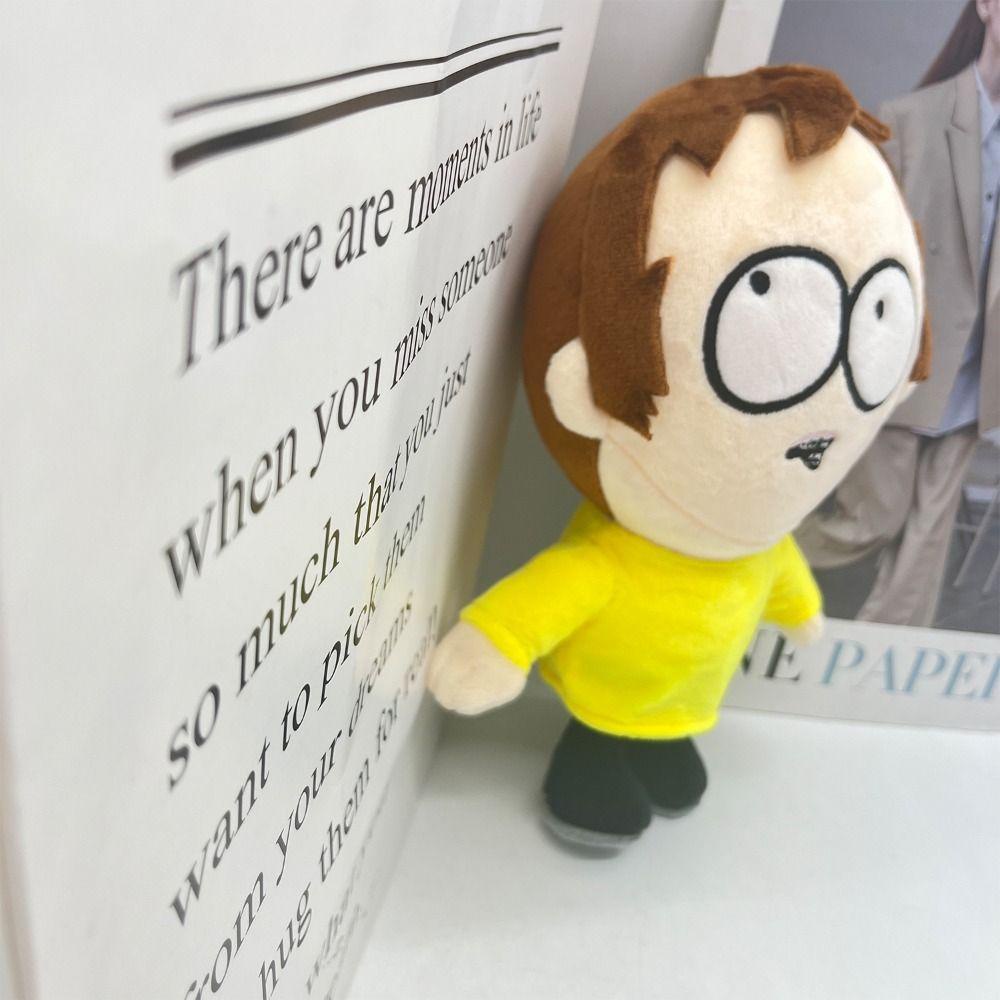 LANFY Đồ Chơi Nhồi Bông Vải Cotton PP Mềm Mại Phong Cách Gothic Southed Parked Parked Goth Làm Quà Tặng Giáng Sinh Cho Bé