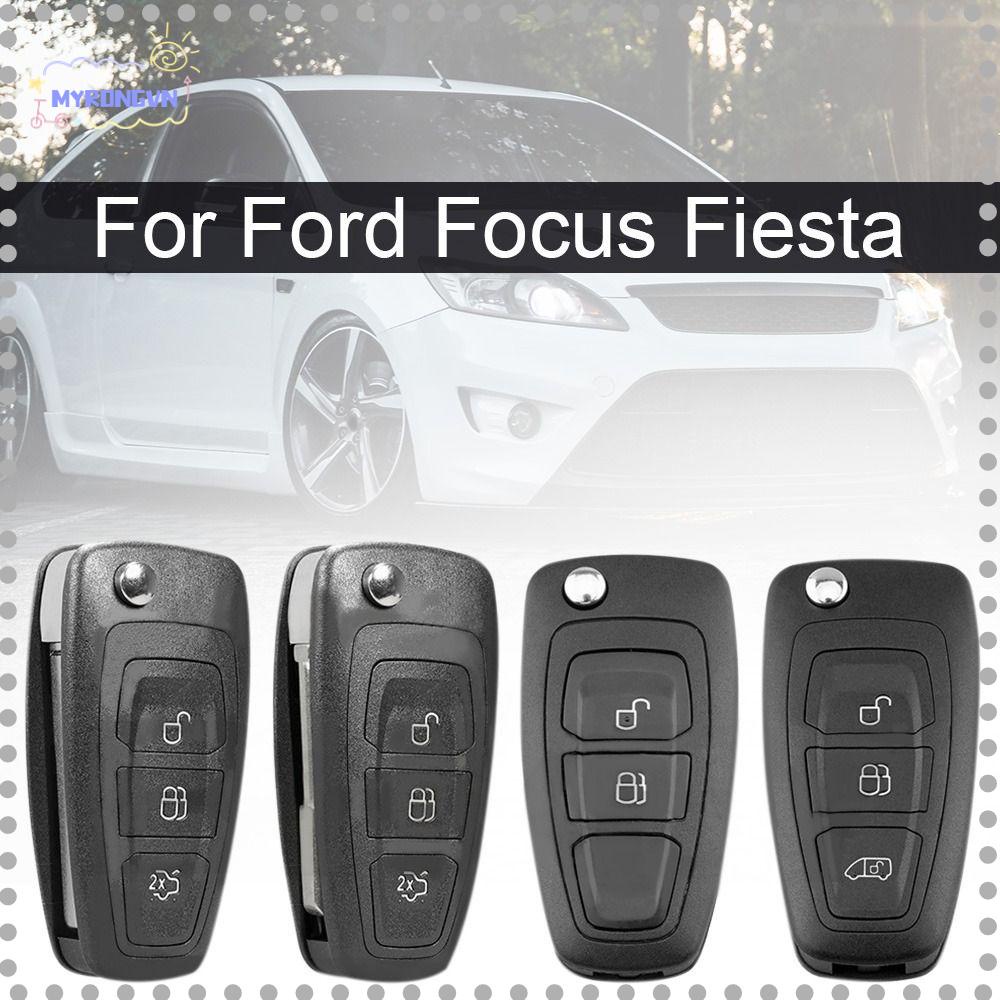 Vỏ Bọc Chìa Khóa Điều Khiển Từ Xa HU101 / F021 Blade Màu Đen Cho Xe Hơi Ford Focus Fiesta