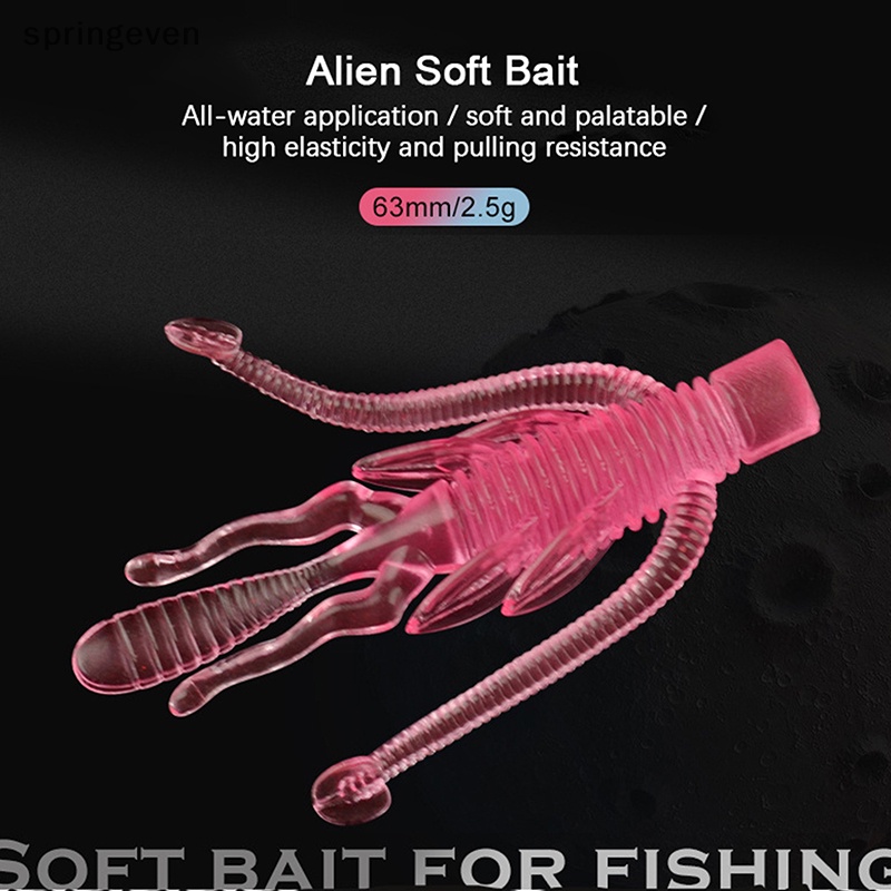 Set 20 Mồi Câu Cá Giả Hình Tôm Mềm 63mm 2.5g Chuyên Dụng