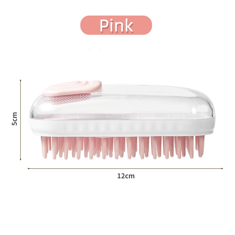 Bàn chải tắm Bàn Chải Silicone Massage Tắm Cho Thú Cưng bàn chải tắm chó bàn chải tắm cho chó sữa tắm thú cưng