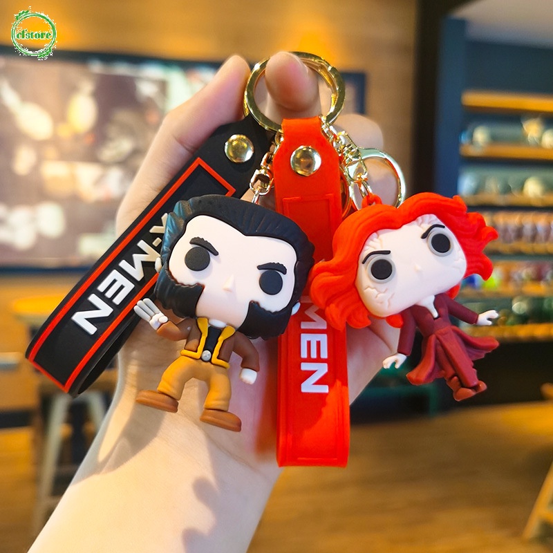 Móc Khóa Hình Búp Bê Hoạt Hình Sáng Tạo Dễ Thương