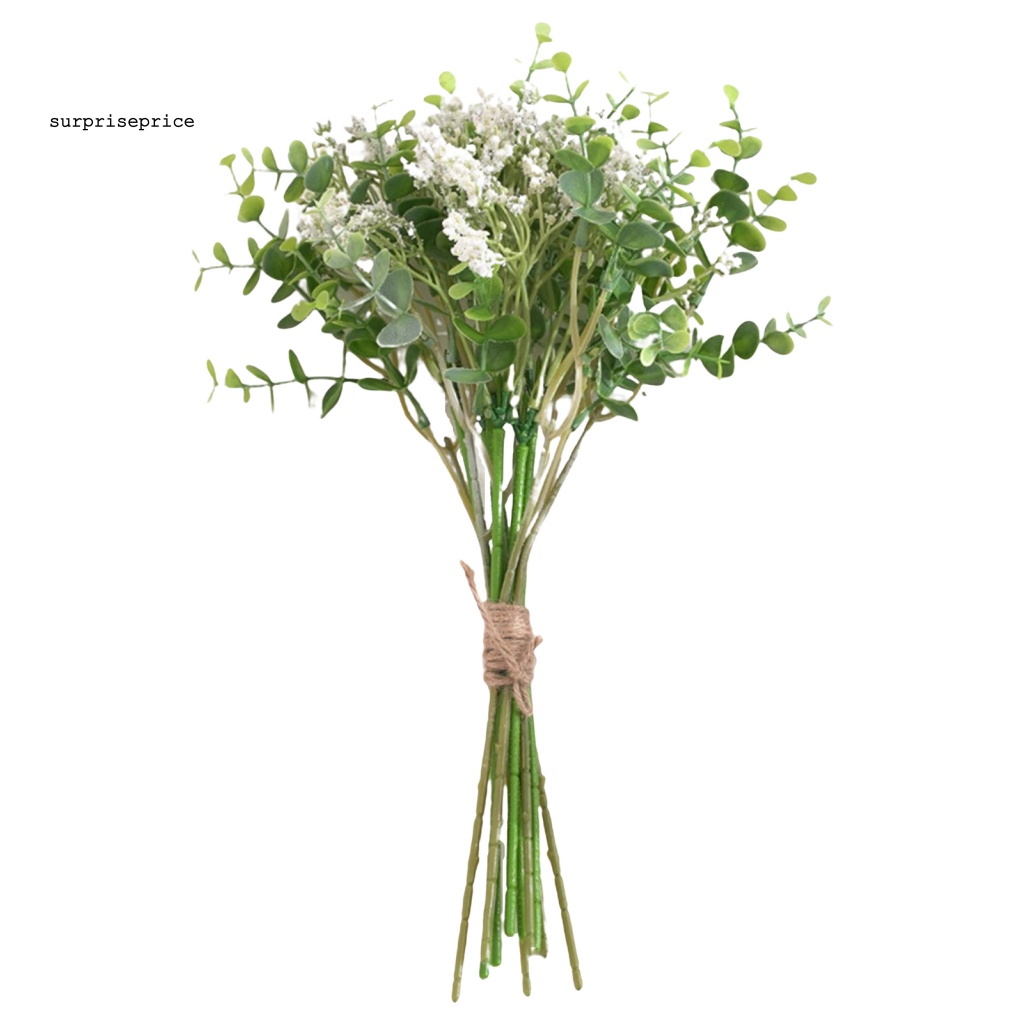 Bó Cây Bạch Đàn Giả 12 Nhánh Dùng Trang Trí Tiệc