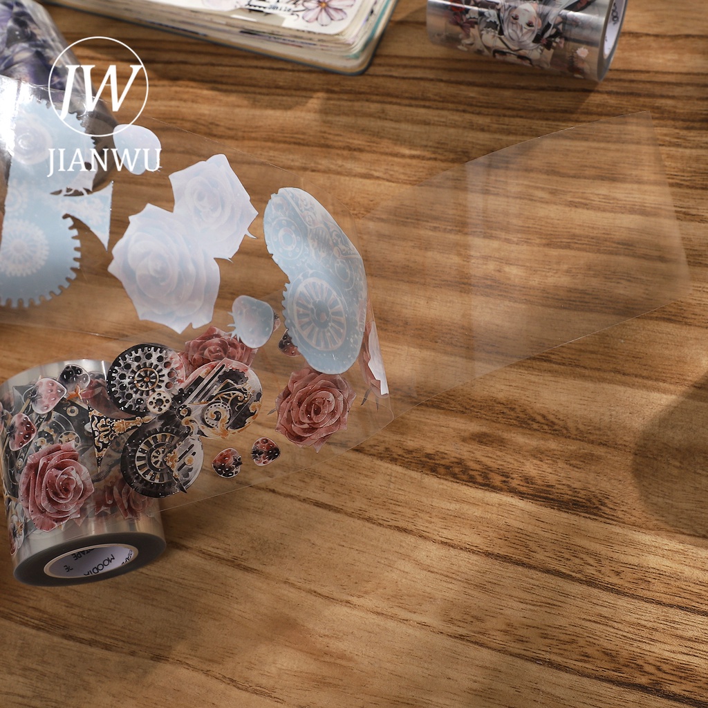 Cuộn Băng Keo Họa Tiết Hoa Phong Cảnh 500cm / 1000cm DIY