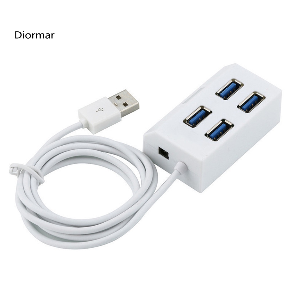 Bộ Chia 4 Cổng USB 20 Cổng Có Đèn LED Cho Điện Thoại / Máy Tính Bảng