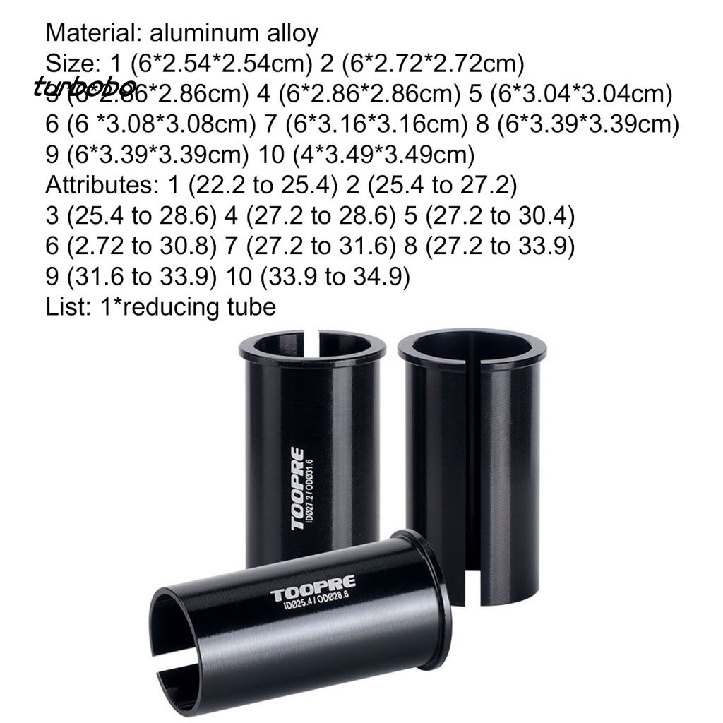 Ống Điều Hợp Yên Xe Đạp Turbobobo TOOPRE