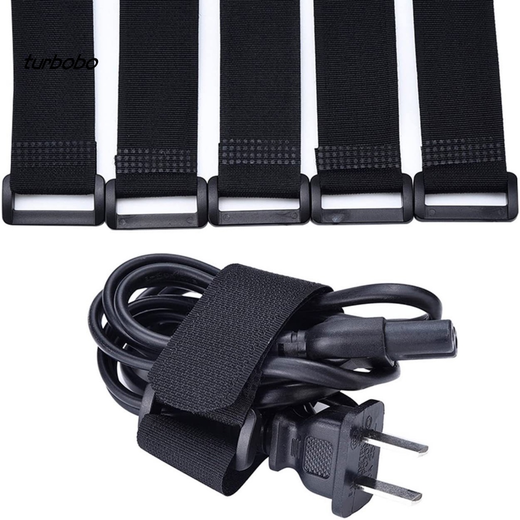 Set 5 Dây Khóa Cố Định Tay Lái Xe Đạp Bằng Nhựa Chống Mòn Đa Năng