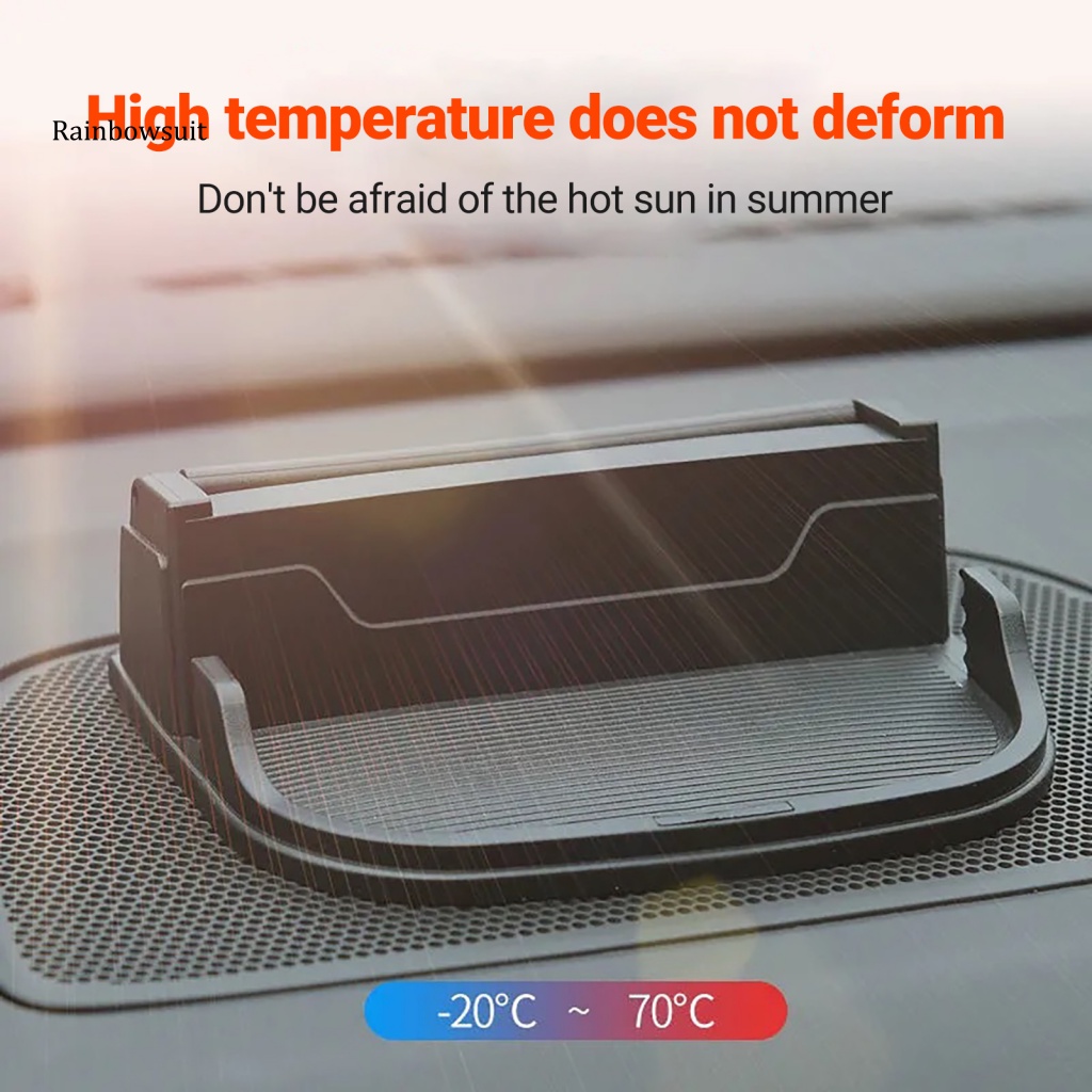 Giá Đỡ Điện Thoại / Biển Số Xe Hơi Tạm Thời Chống Trượt Đa Năng