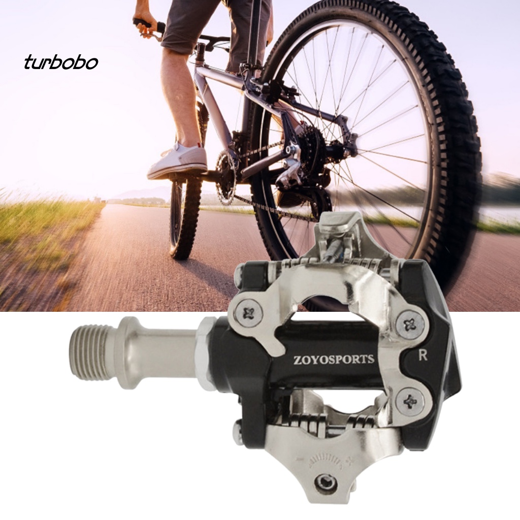 1 Bộ Bàn Đạp Tự Khóa Bằng Hợp Kim Nhôm Độ Bền Cao Chống Rỉ Sét Có Thể Điều Chỉnh Cho Xe Đạp Leo Núi