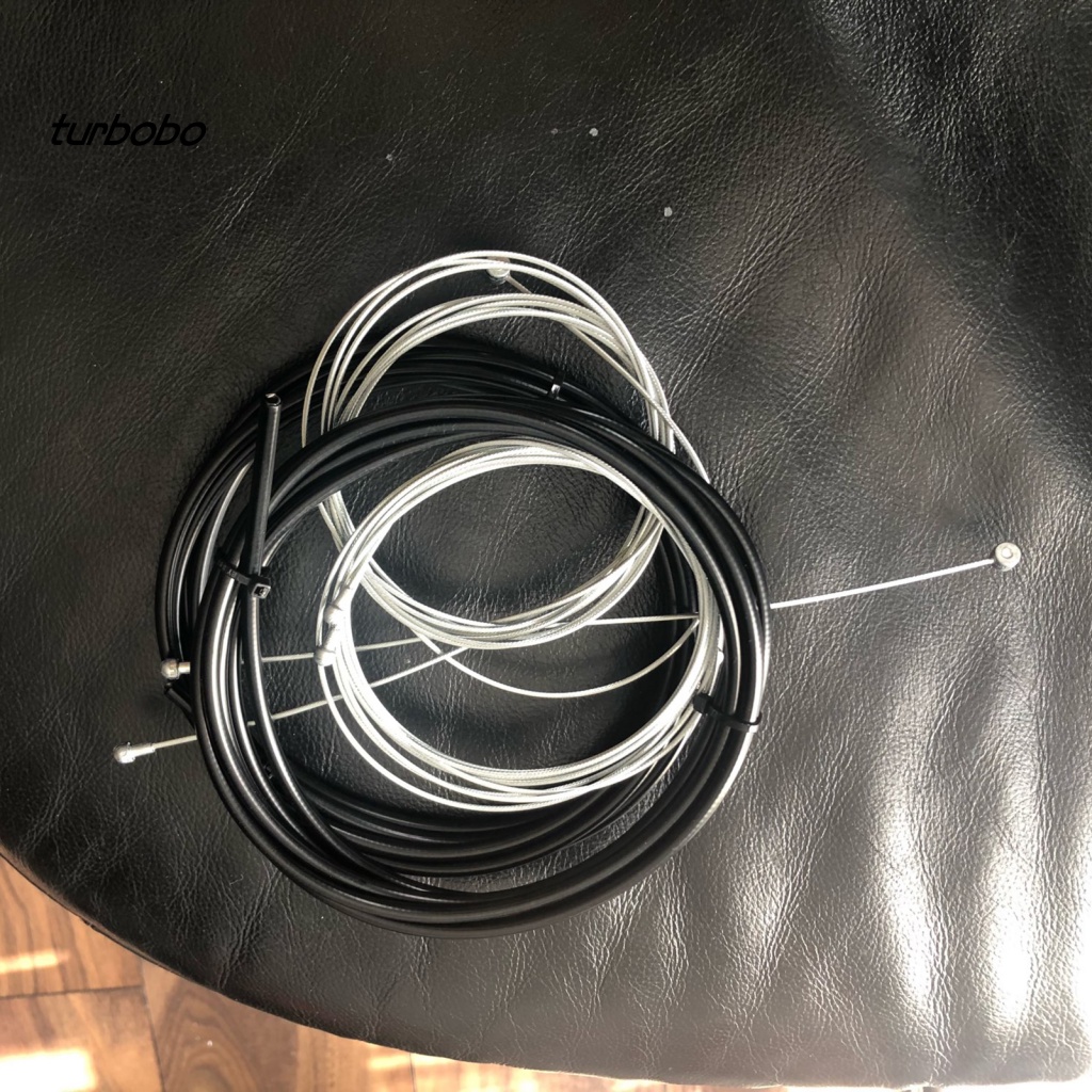 Turbobo Bộ Dây Phanh Xe Đạp Leo Núi Hình Chữ S Màu Sáng Chịu Nhiệt Chống Rách