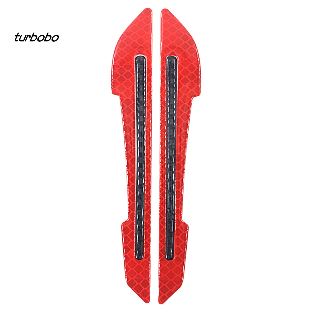 1 Cặp Miếng Dán Phản Quang Cảnh Báo Chống Mài Mòn Cho Xe Hơi