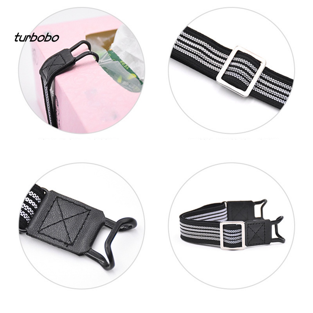 Turbobo Dây Đai Cố Định Hộp Khăn Giấy Có Thể Điều Chỉnh Độ Đàn Hồi Cao Cho Xe Hơi