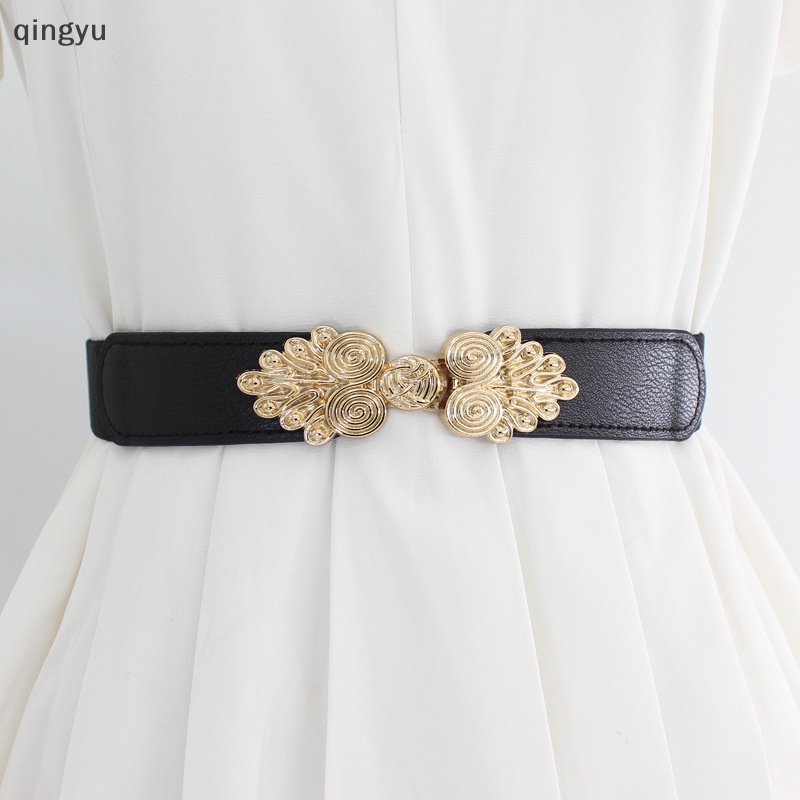 Thắt Lưng Co Giãn Có Khóa Gài Thời Trang Mới Cho Nữ