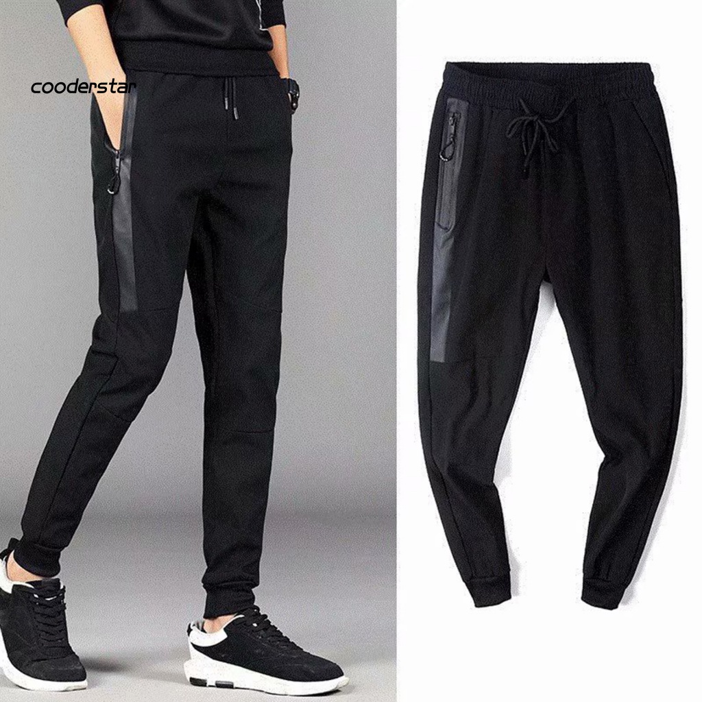 Quần Dài Lưng Thun Màu Sắc Đơn Giản Thời Trang Cho Nam