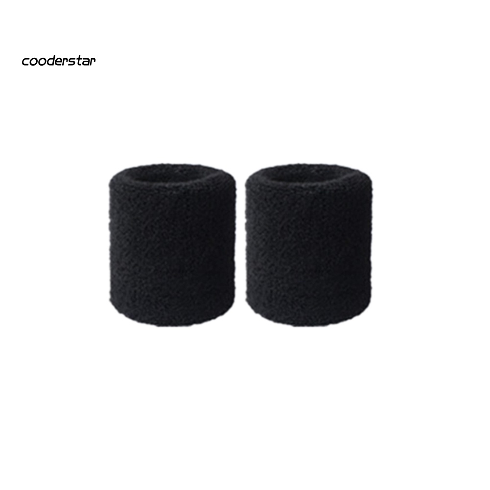 Bộ 2 Khăn Quấn Bảo Vệ Cổ Tay Thấm Hút Mồ Hôi Khi Chơi Thể Thao