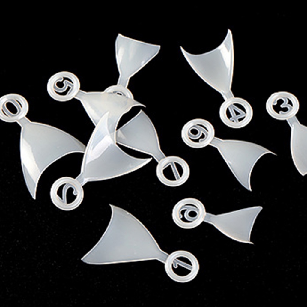 Bộ 100 Móng Tay Giả Che Phủ Nửa Đầu Nối Dài Trong Suốt Phong Cách Pháp DIY