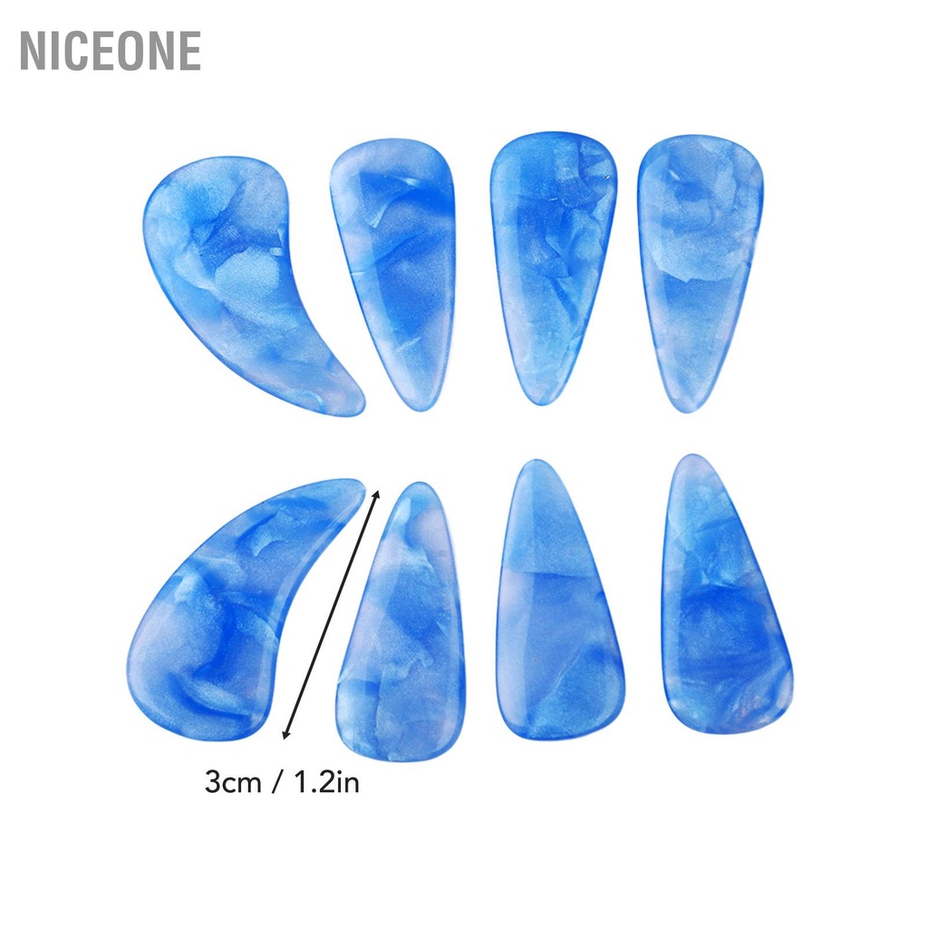 NiceOne Móng guzheng chuyên nghiệp dành cho người lớn và trẻ em, móng guzheng nhiều màu để chơi guzheng.