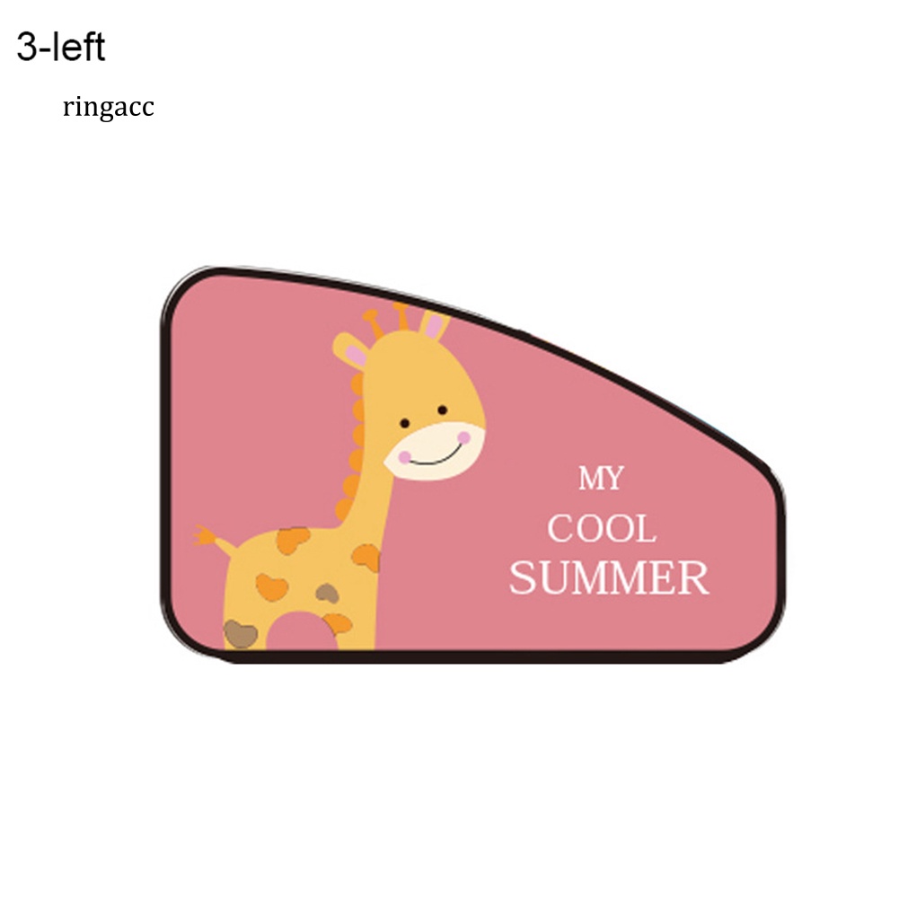 Tấm Che Nắng Từ Tính Họa Tiết Hoạt Hình Dễ Thương Gắn Cửa Sổ Xe Hơi