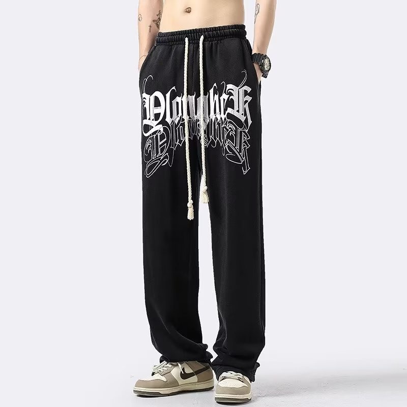 Quần ống rộng Mỏng Phong Cách Mỹ Thời Trang Mùa Hè Cho Nam