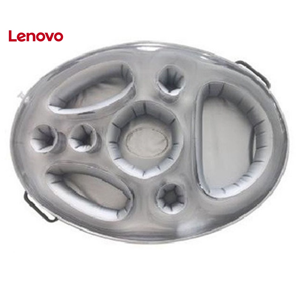 Phao Nổi PVC 8 / 9 Lỗ Có Tay Cầm Đựng Đồ Uống Hình Hoa Hướng Dương