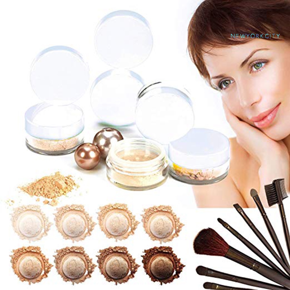 Set 50 Lọ Nhựa Rỗng Trong Suốt 5g Đựng Mỹ Phẩm Tiện Dụng