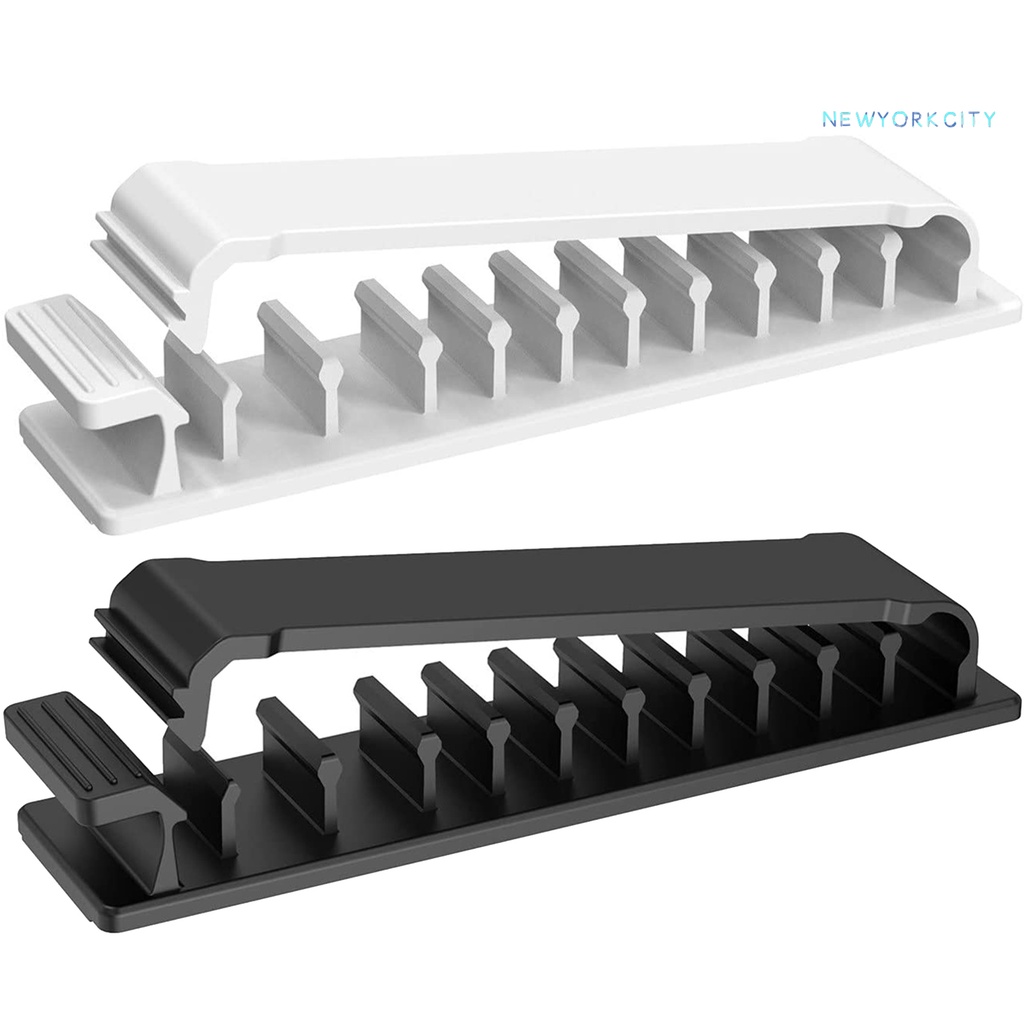 Giá Đỡ Dây Cáp Gắn Tường Tự Dính Tiết Kiệm Không Gian Đa Năng Cl