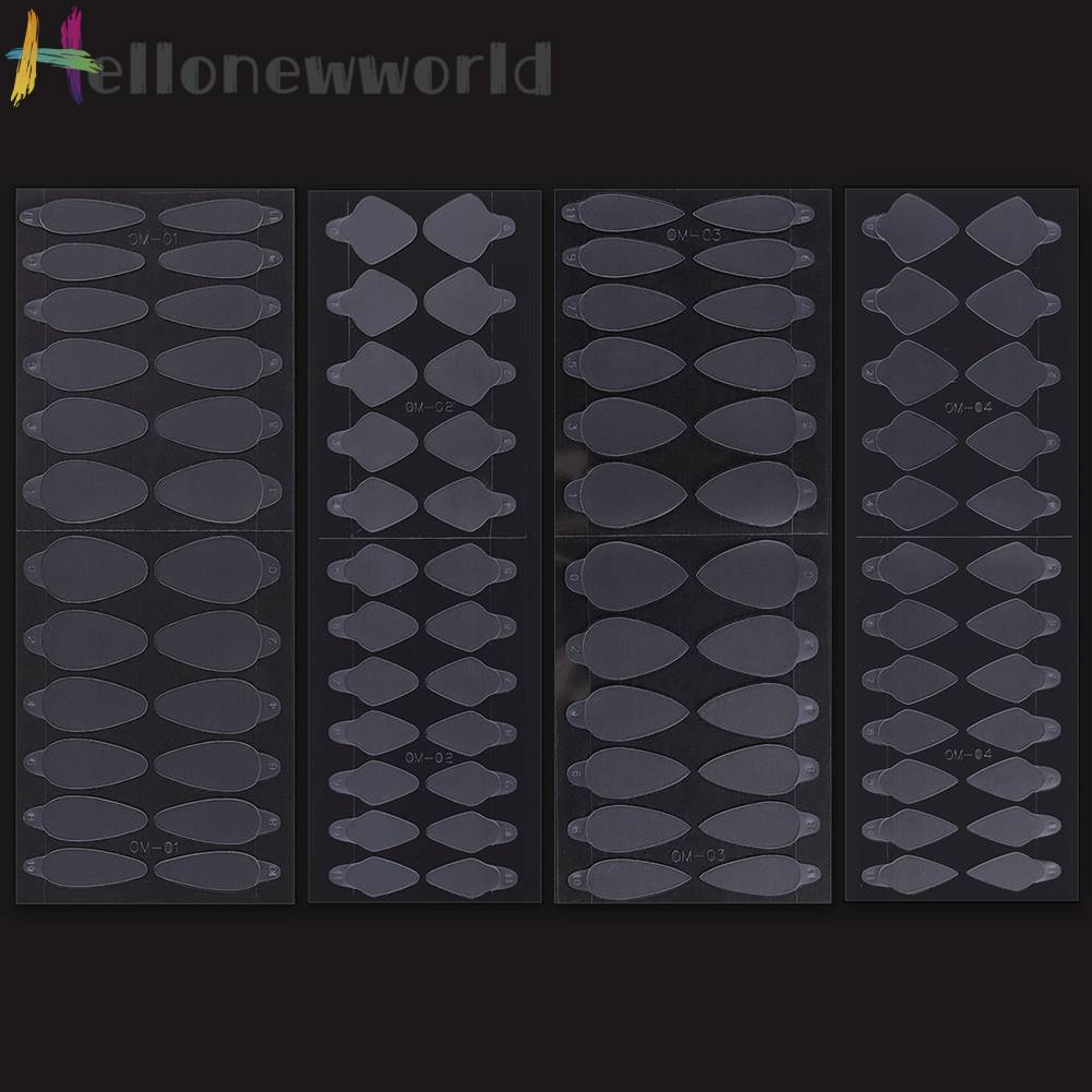 Set 24 Khuôn Dán Trang Trí Móng Tay Chuyên Dụng Cho Salon