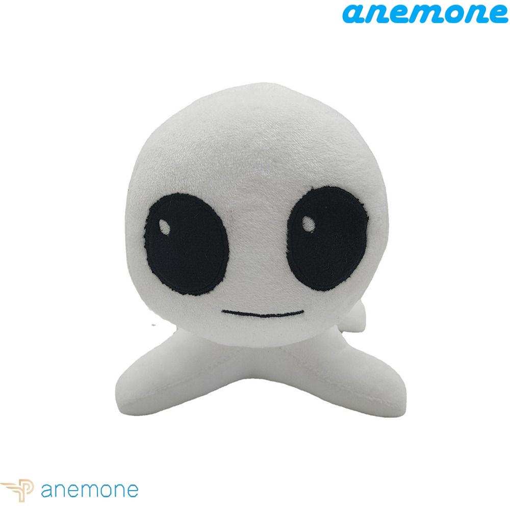 ANEMONE Thú Nhồi Bông Hình Đôi Mắt Trắng Mềm Mại Đáng Yêu Trang Trí Nhà Cửa