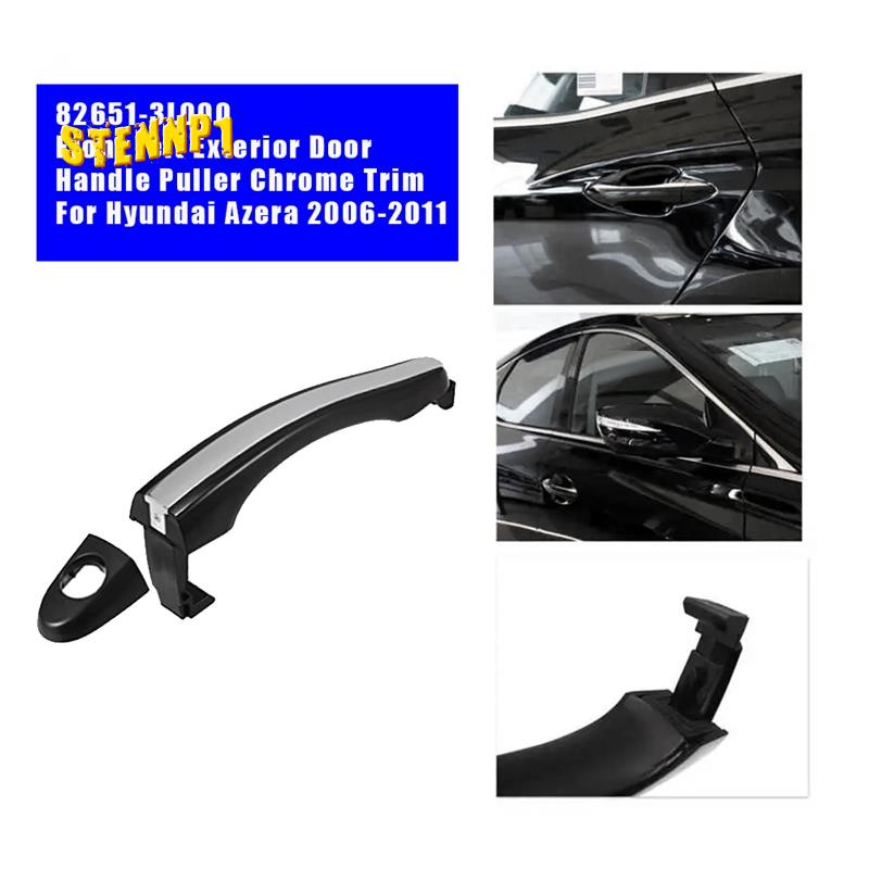 Tay Nắm Cửa Trước Bên Ngoài Bằng Chrome Cho Hyundai Azera 2006-2011Ex 82651-3L000 826513Phụ Kiện Chuyên Dụng Cho Xe Hơi L0000 L000