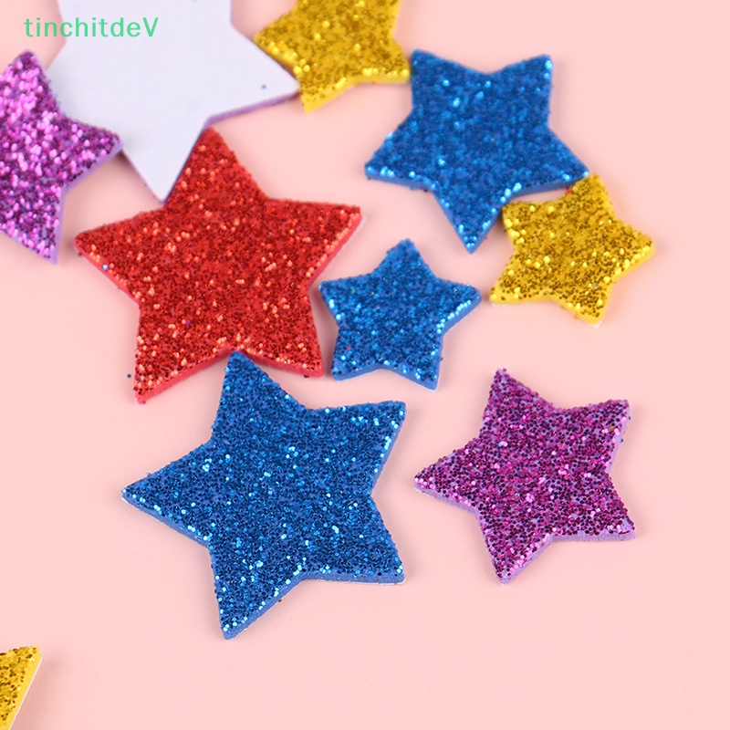 [TinchitdeV] 45 Miếng Dán Xốp Tự Dính Hình Ngôi Sao Lấp Lánh Trang Trí Tiệc Sinh Nhật DIY