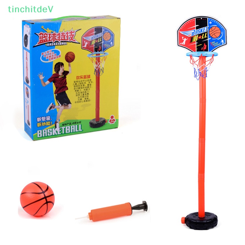 [TinchitdeV] Bộ Đồ Chơi Bóng Rổ Thể Thao Ngoài Trời Trong Nhà Có Thể Điều Chỉnh Cho Bé Trai [Mới]
