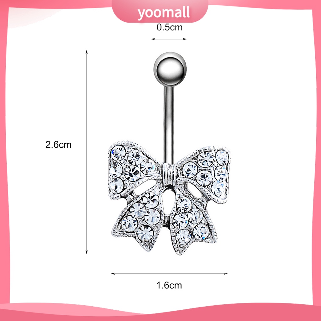 Khuyên Rốn Hình Nơ Dễ Thương Cho Nữ