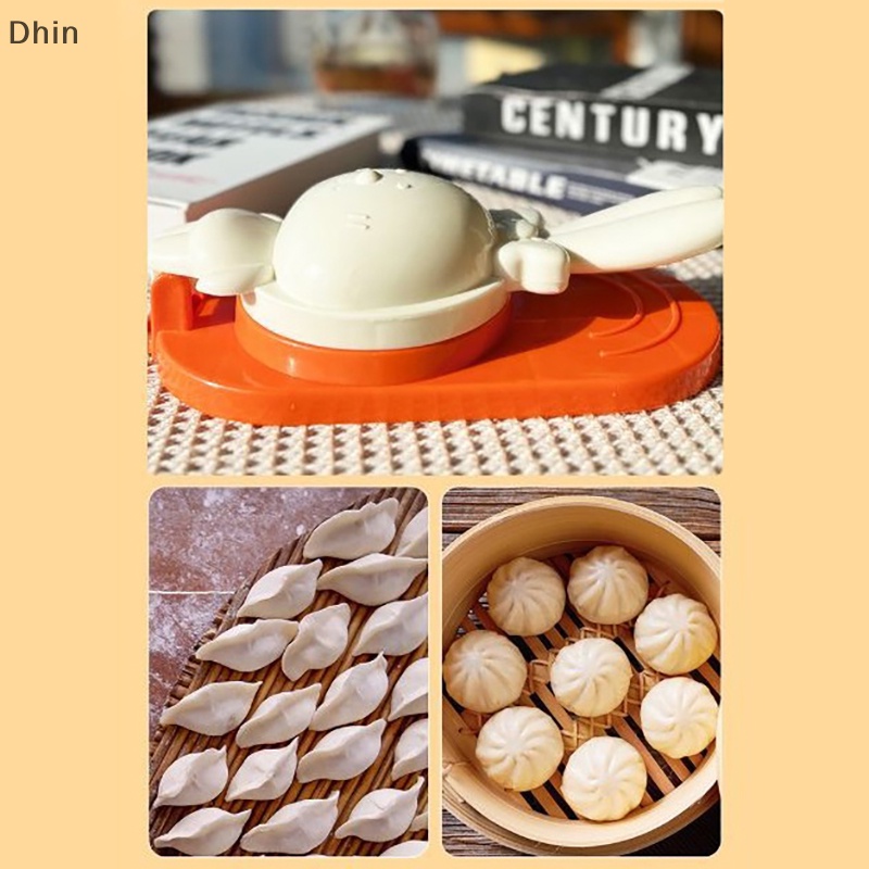 [Dhin] Dumpling Artifact Pressing Rabbit Design Household Handmade Small Skin Press Dumpling Machine Pressing Dough Kitchen Baking Pastry Tools COD
