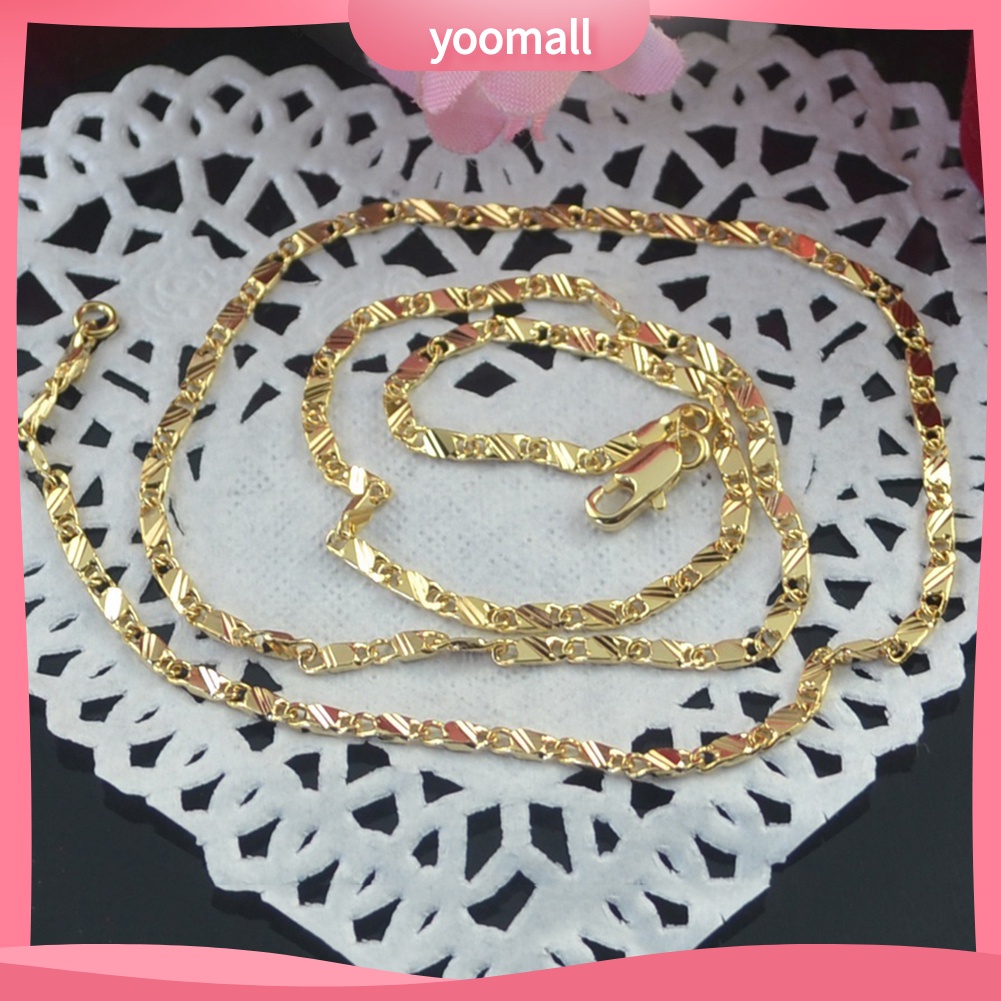 Vòng cổ Dài 16-30 Inches 2mm Thời Trang Cho Nam Nữ