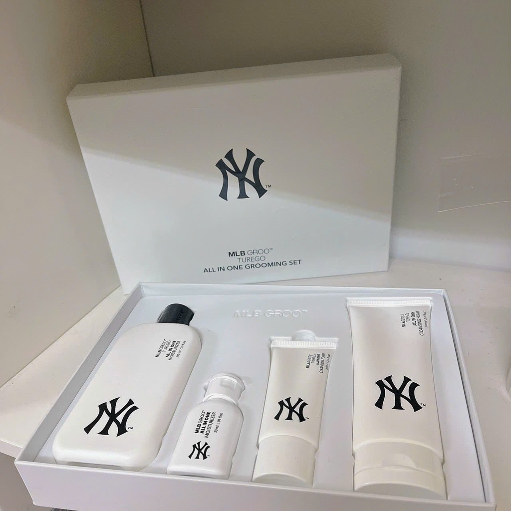 Xả kho - Set Dưỡng Ẩm Sáng Da MLB Groo Turego All In One Grooming