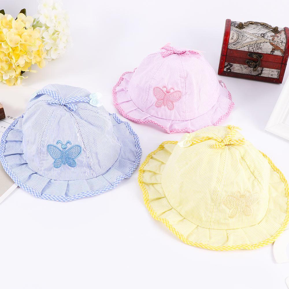 Mũ Hình Bướm Thời Trang Mùa Hè Cho Bé Gái