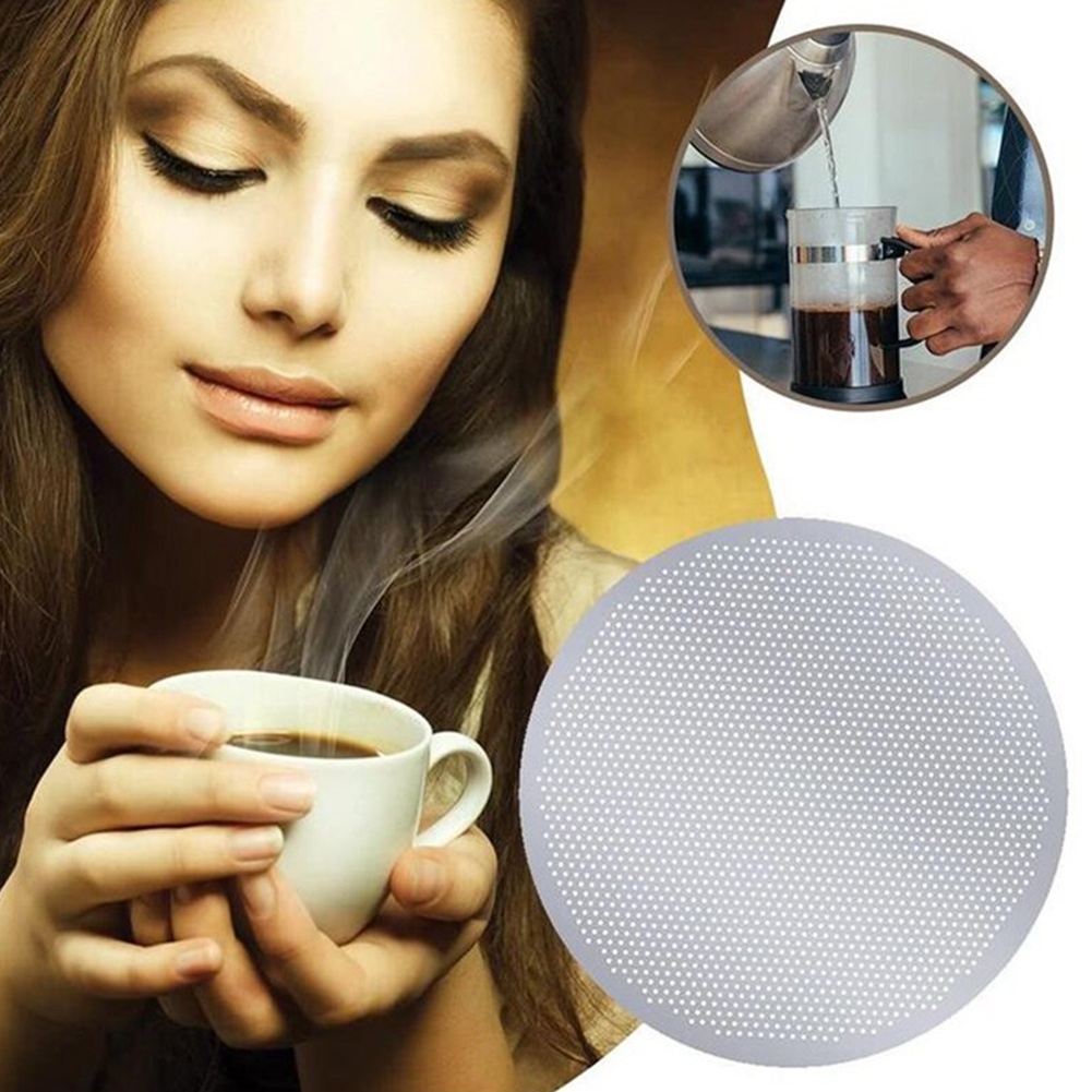 Set 2 Bộ Lọc Cà Phê Bằng Thép Không Gỉ 61mm