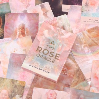 The Rose Oracle Cards Tarot Tiên tri Bói toán Bộ bài Gia đình Đảng Board Game Fate Card Fortune Telling Game Board Game Đồ chơi trẻ em