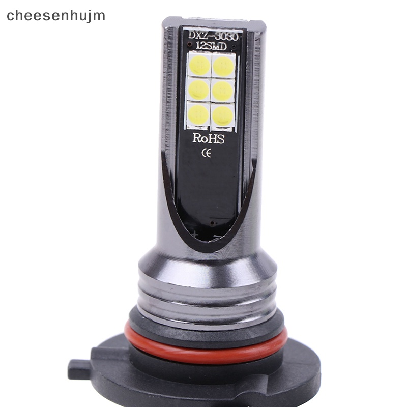 2 Đèn Pha Chống Sương Mù Ánh Sáng Trắng 6000K 9005 9006 100W 19000LM