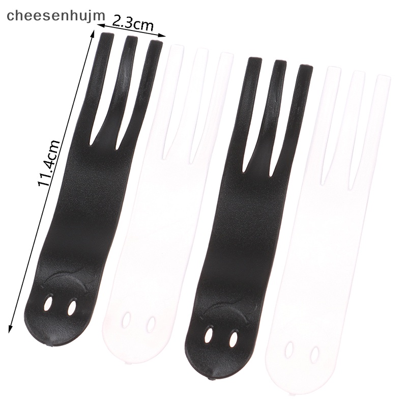 Set 10 Nĩa Ăn Trái Cây Mini Bằng Nhựa Đơn Giản Cho Bé